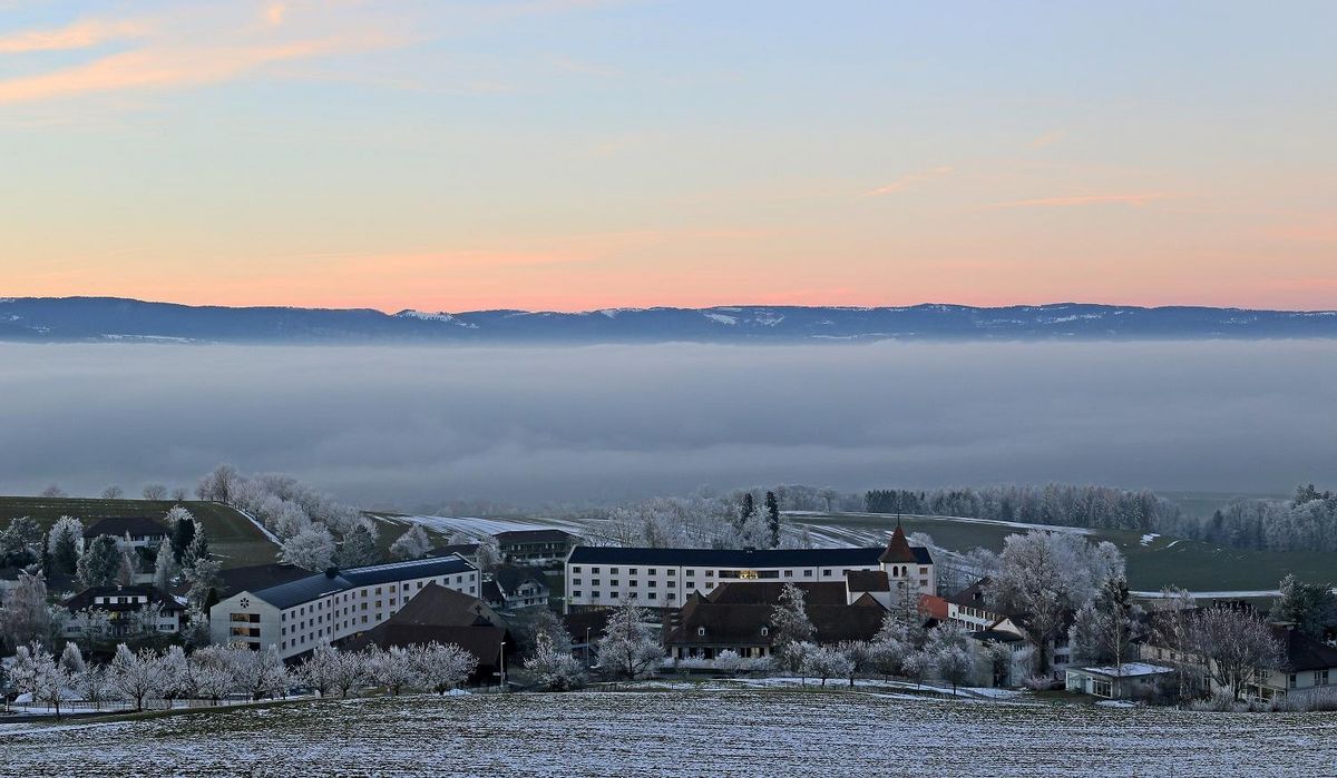 Unser Dorf im weissen Schneekleid